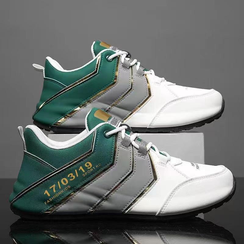 

Foreign trade new men s shoes trendy sports shoes dad shoes spring and autumn casual shoes running shoes trendy brand breathable leather shoes 44