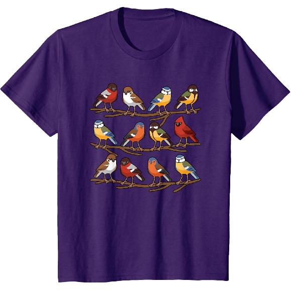 Bird Lover Birding Birdwatching Men  T-Shirt