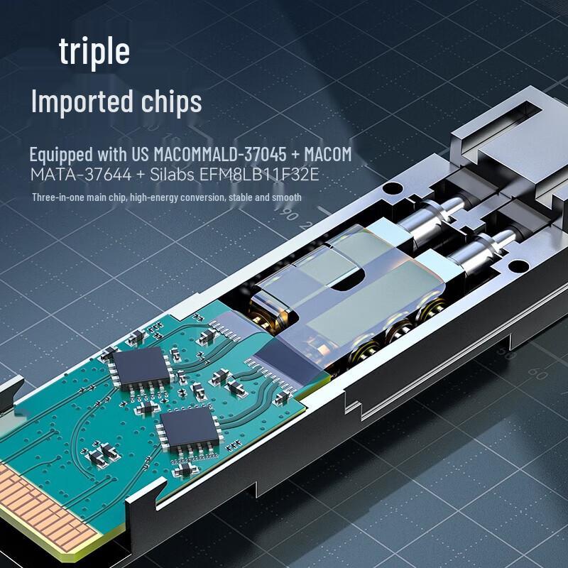 Shengwei QSFP28 100G Single-Mode Fiber Optic Module
