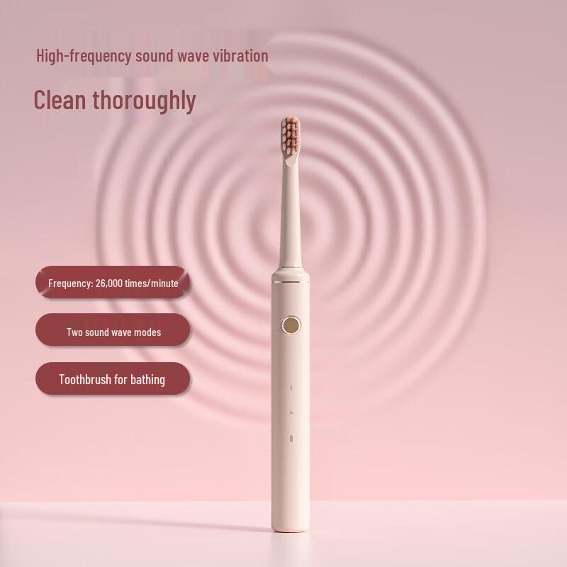 NEMASU Sonic Electric Toothbrush for Adults CN plug (adapter included)