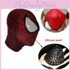 Spiderman Mundschutz-Halbmaske aus ungiftigem, weichem Gummi für komfortables Atmen