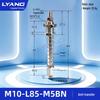 Hexagonal Anti-Rotation Mini Clamp Extension Rod with Leak-Proof Reinforced Seal for Various Clamps
