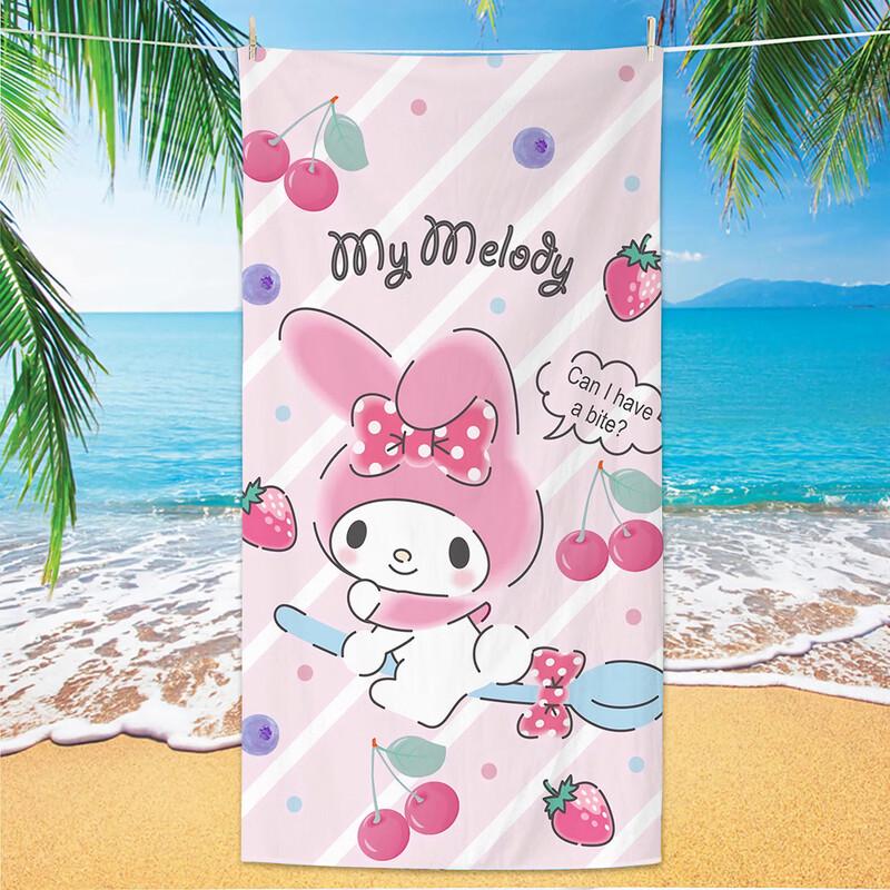 

Sanrio Cartoon Print Absorbent Bath Towel Set