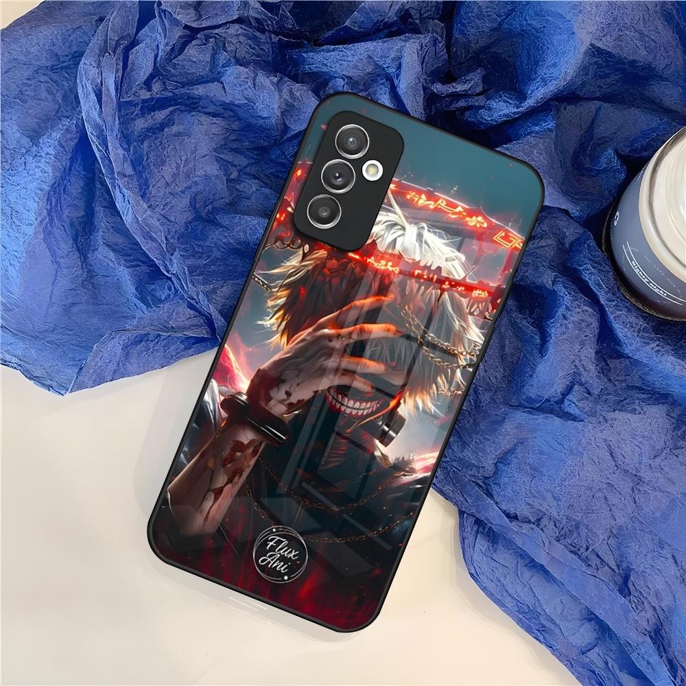 Tokyo Anime Ghoul Phone Case for Samsung S25 S24 S30 S21 S23 S20 S22 Fe S10 E S9 Note 20 Pro Ultra Plus glass Cover