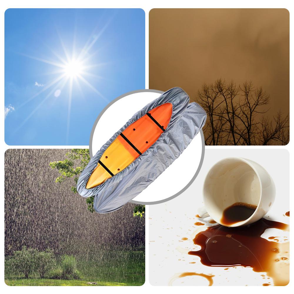 Vodotěsný UV odolný kryt na kajak Odolný prachotěsný kryt na kanoe pro venkovní skladování