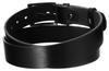 Men's wide belts BOM-PS2A Black 125
