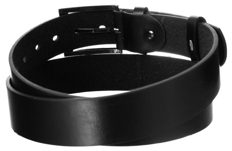 Men's wide belts BOM-PS2A Black 125