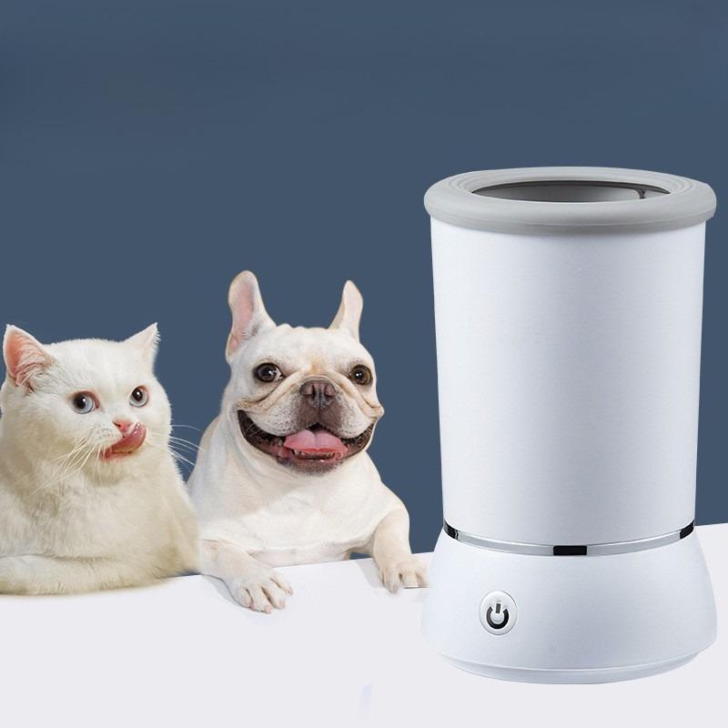 Portable Dog Paw Washer Automatic Cleaner Electric Massager USB Rechargeable for Small To Medium Dogs Cats Dog Products