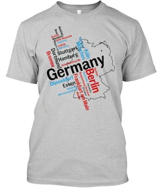 Германия S - Штутгарт Гамбург Берлин Футболка Сделано в США Размеры до 5XL S