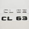 3D ABS Car Letters Sticker Logo CL 63 Badge Rear Trunk Emblem For Mercedes Benz AMG CL63 C215 C216 Tail Marking Accessories