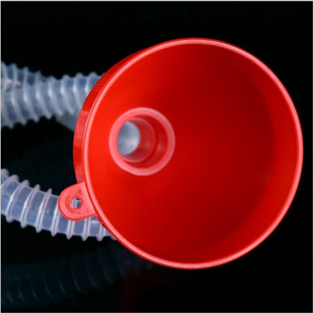 Oil Tools Extendable Nozzle Refueling Funnel Car Refuel Oil Funnel Fuel Flexible Spout Oiler Filler