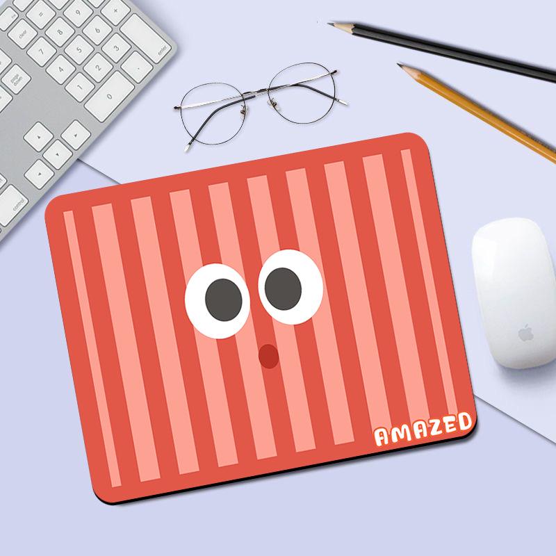 Emoji Mouse Pad: Compact Office & Esports Square for Laptop/Computer