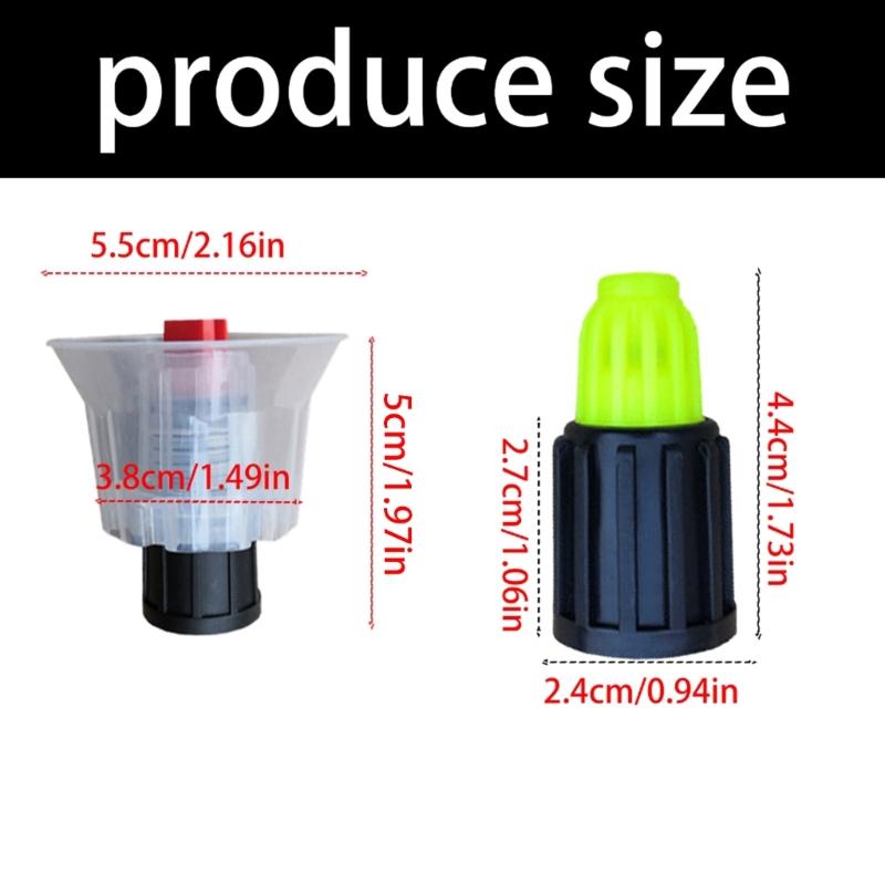 2 In 1 Foam Jet Nozzle & Splashes Guard Foaming Nozzle with Protective for Automotive Detailing Kitchen Equipment Washing