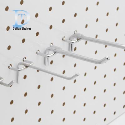 Pegboard Hooks: Tripod, Supermarket Shelf, Double Angle, Jewelry, and Straight Hooks