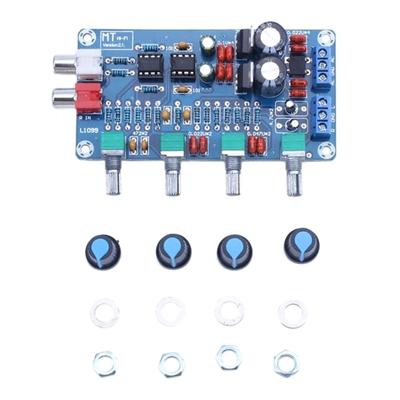 NE5532 Vorverstärker Klangregler Platine Frontplatte Höhen- und Tiefenregelung XH-M164 Versorgungsspannung AC Doppel 15V