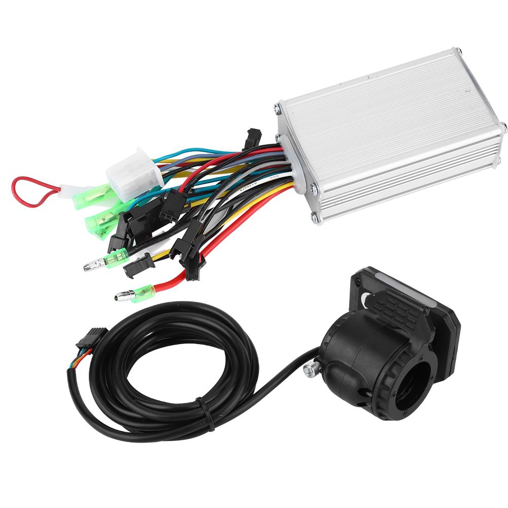 Waterproof LCD Display Panel Electric Bicycle E Bike Scooter Brushless Controller Kit(350W36V )