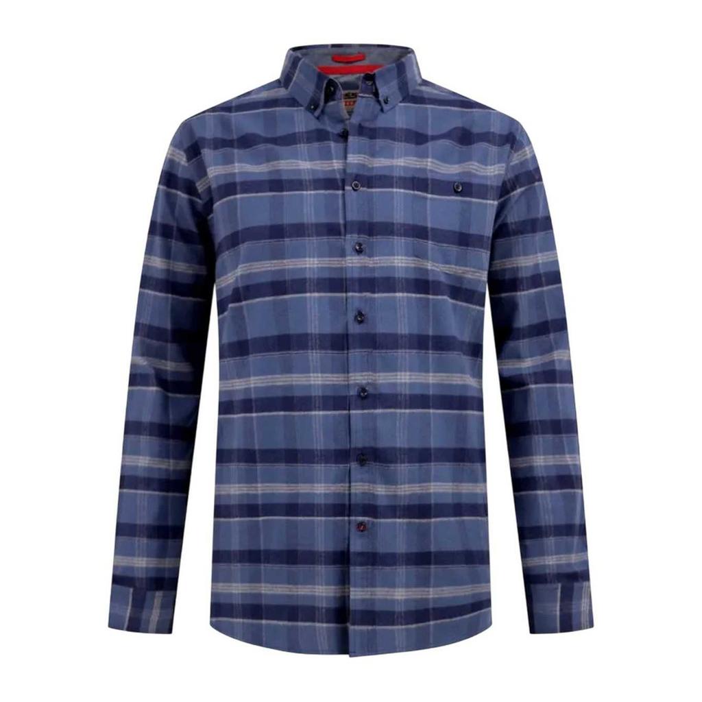 Duke Mens D555 Shrewsbury Checked Kingsize Shirt