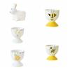 Ceramic Cartoon Egg Cup Rabbit Bee Steamed Egg Cup Funny Egg Holder  Kitchen Display
