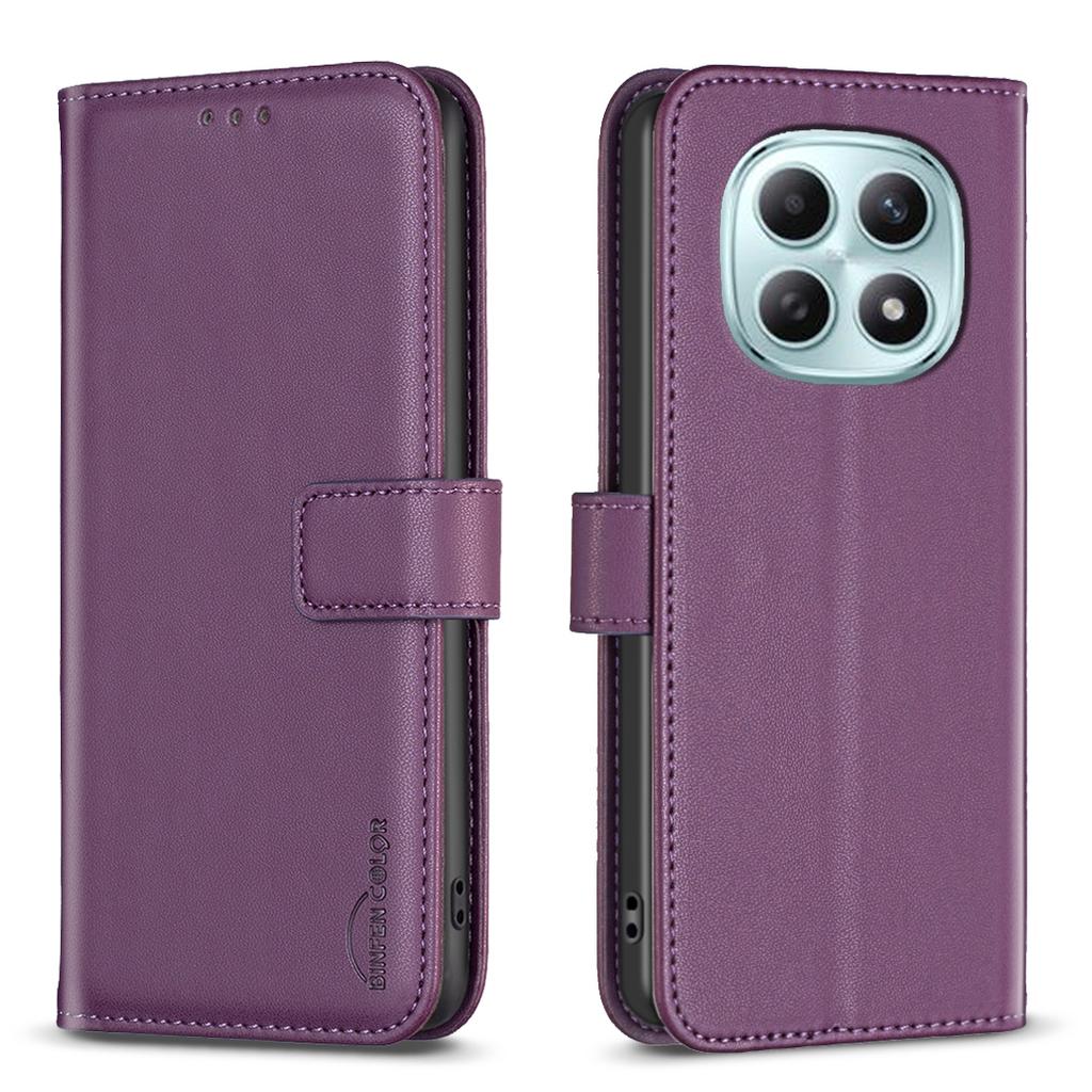 För Xiaomi Redmi Note 15 Pro 4G (Global) Mobilskal BINFEN COLOR BF17 Plånboksfodral Flip Läderskydd