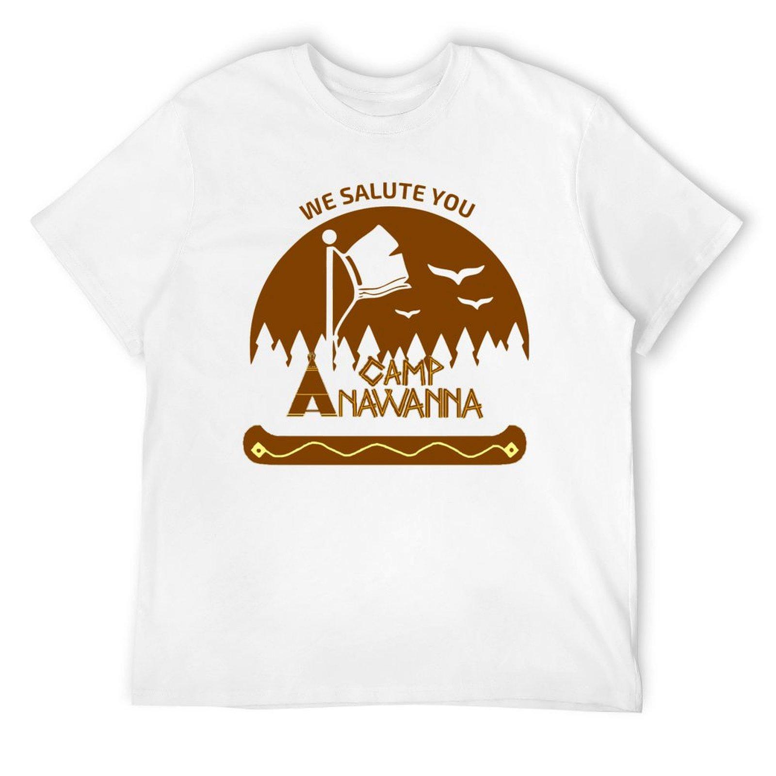 Camp Anawanna We Salute You T-Shirt customs design your own tops t shirts men S