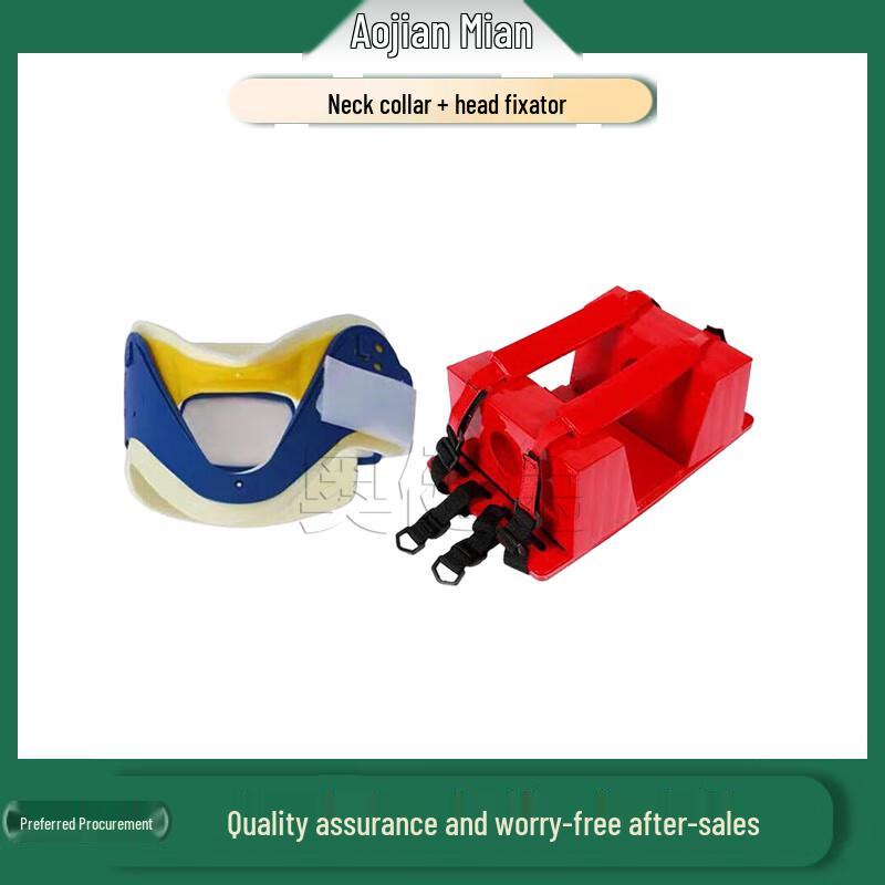 Pool Water Rescue Floating Stretcher with Head Immobilizer