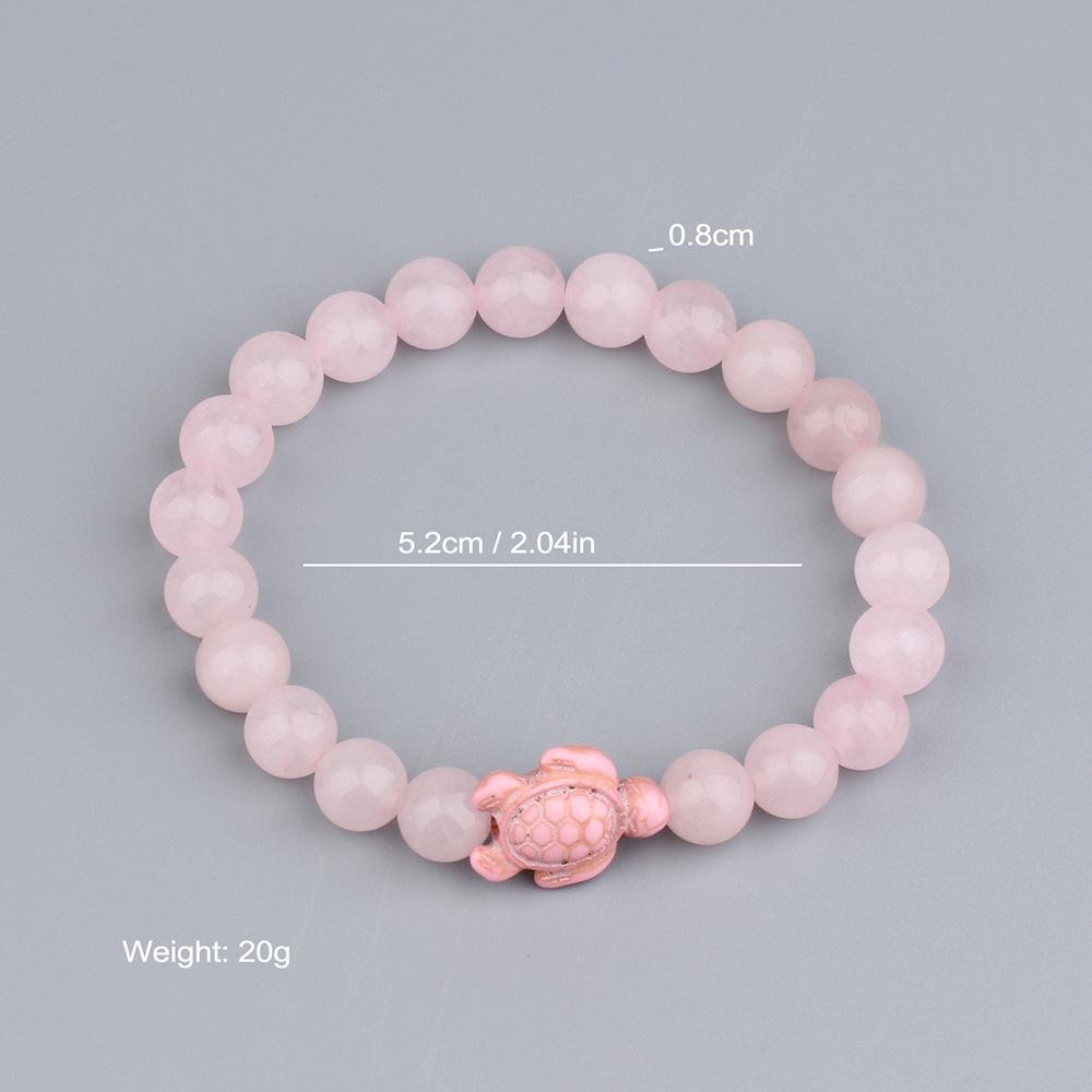 Stilvolles Perlen-Schildkröten-Armband für Damen - Exotisches Sommer-Strand-Accessoire