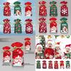 Large Pcs 50 Christmas Sacks Party Gift Bags Drawstring Wrap Storage Present