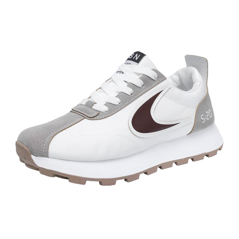 Men s sneakers breathable running shoes comfortable sneakers sneakers men s casual shoes 39 белый