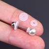 100 Pieces Silicone Earring Stabilizers for Ear Lobe Protective and Comfort Accessory for Long Time Casual Wear