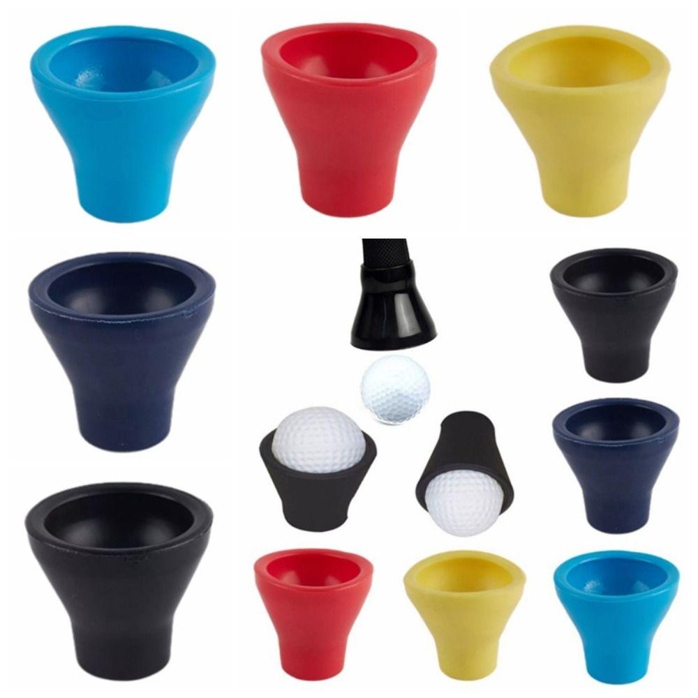 Durable Golf Ball Pick-up Suction Cup Rubber Golf Ball Picker Ball Suction Cup Picker  For Golfer