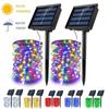 20M 200LED Solar String Lights Outdoor Waterproof Solar Lights with Solar Panel for Garden Yard Patio Lawn Wedding Garden