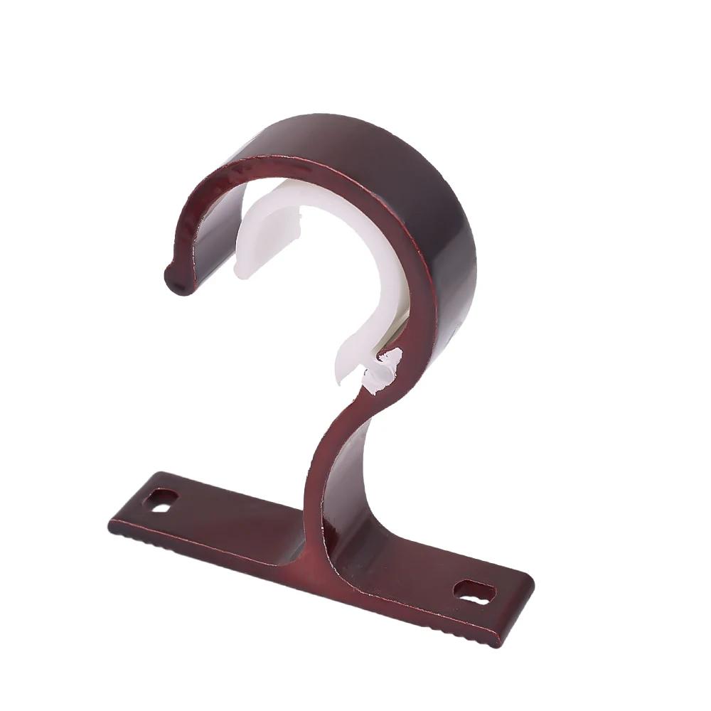 Starke Vorhanghalterung Römische Stange Aluminiumlegierung Kleiderstangenhalterung Zuhause Badezimmer Wandhaken Dekorative Accessoires