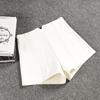 Plus Size Women's High-Waisted A-Line Shorts - Spring/Summer 2026 Korean Style Casual Wide-Leg Pants