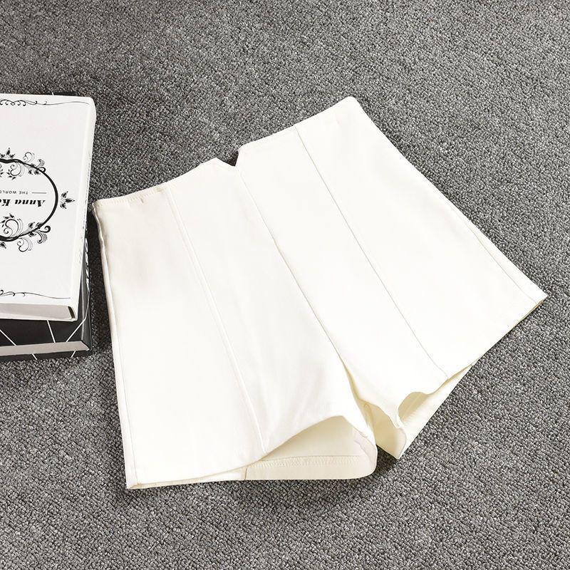 Plus Size Women's High-Waisted A-Line Shorts - Spring/Summer 2026 Korean Style Casual Wide-Leg Pants