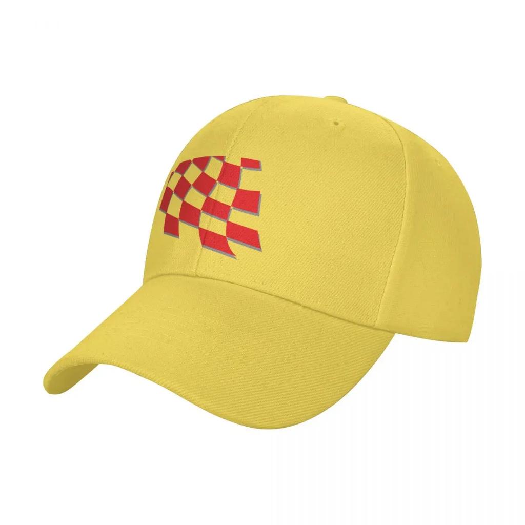 Kroatien 1998 Retro Kariert Rot Weiß Heim Baseballkappe Lustige Hüte Luxus Herrenhut Neuer Hut Herren Damen
