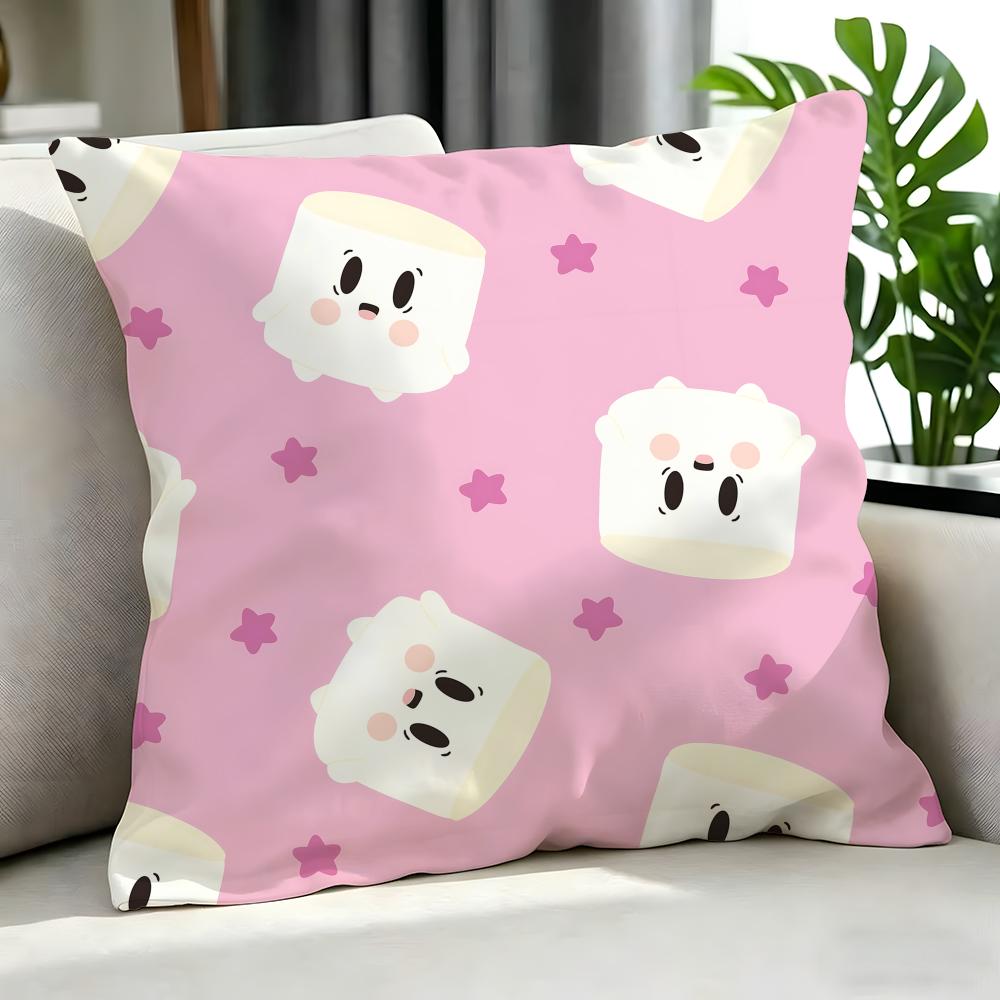 pattern Marshmallow Pattern Cushion Cover Cushion Cover Set Pcs x x x Pillowcase Decorative Sofa Home Decor