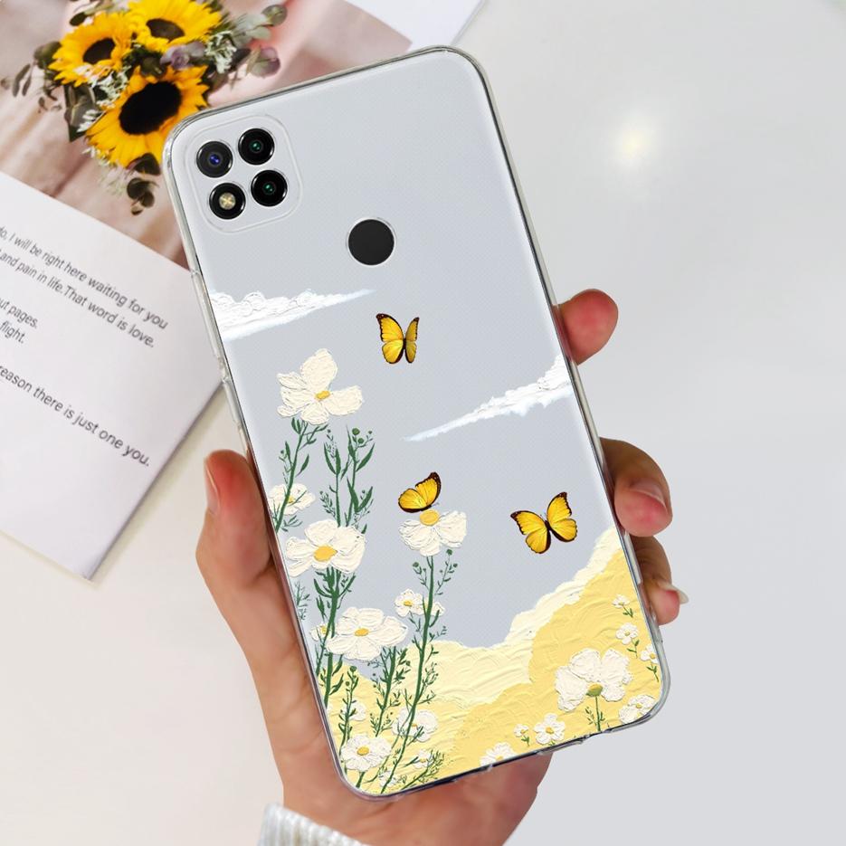 For Xiaomi Redmi 9C Case Cute Spaceman Soft Silicone Phone Case For Xiaomi Redmi 9C NFC 9 C Redmi9C Back Cover 6.53'' Funda Capa