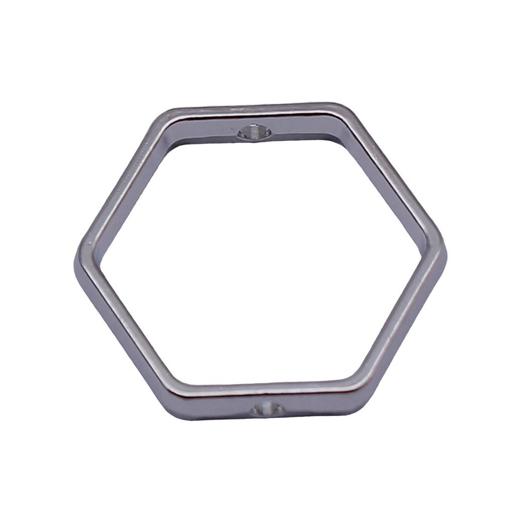 Openwork Beads Mini Hole Geometric Frames For Minimalist Jewelry Components
