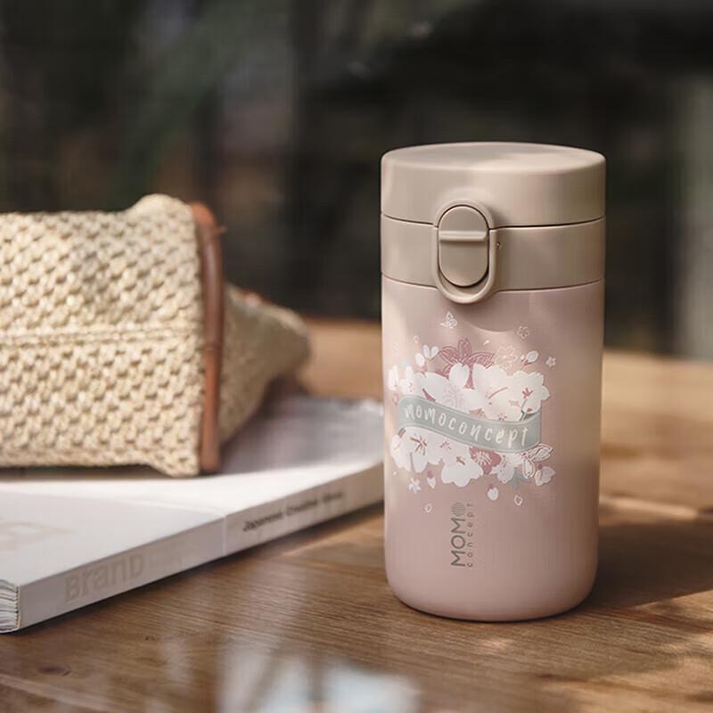 MOMOCONCEPT 310ml Women s Insulated Pop-up Lid Tumbler