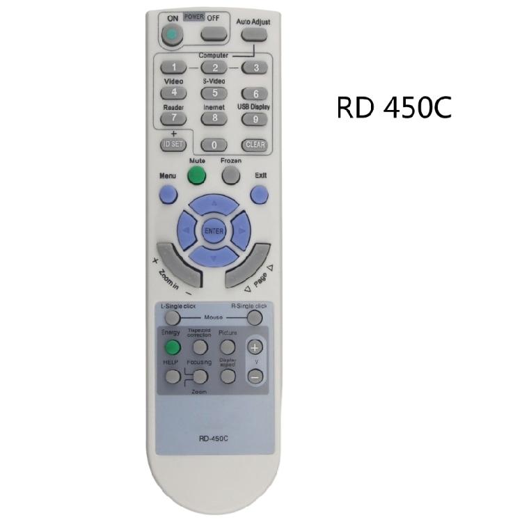 Remote Control Replacement for NEC Projector Rd-450c Long Control Distance