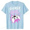 Gamer Girl Gaming Streaming Video Games Gift T-Shirt Special  Tshirts Cotton Tops Shirt cosie