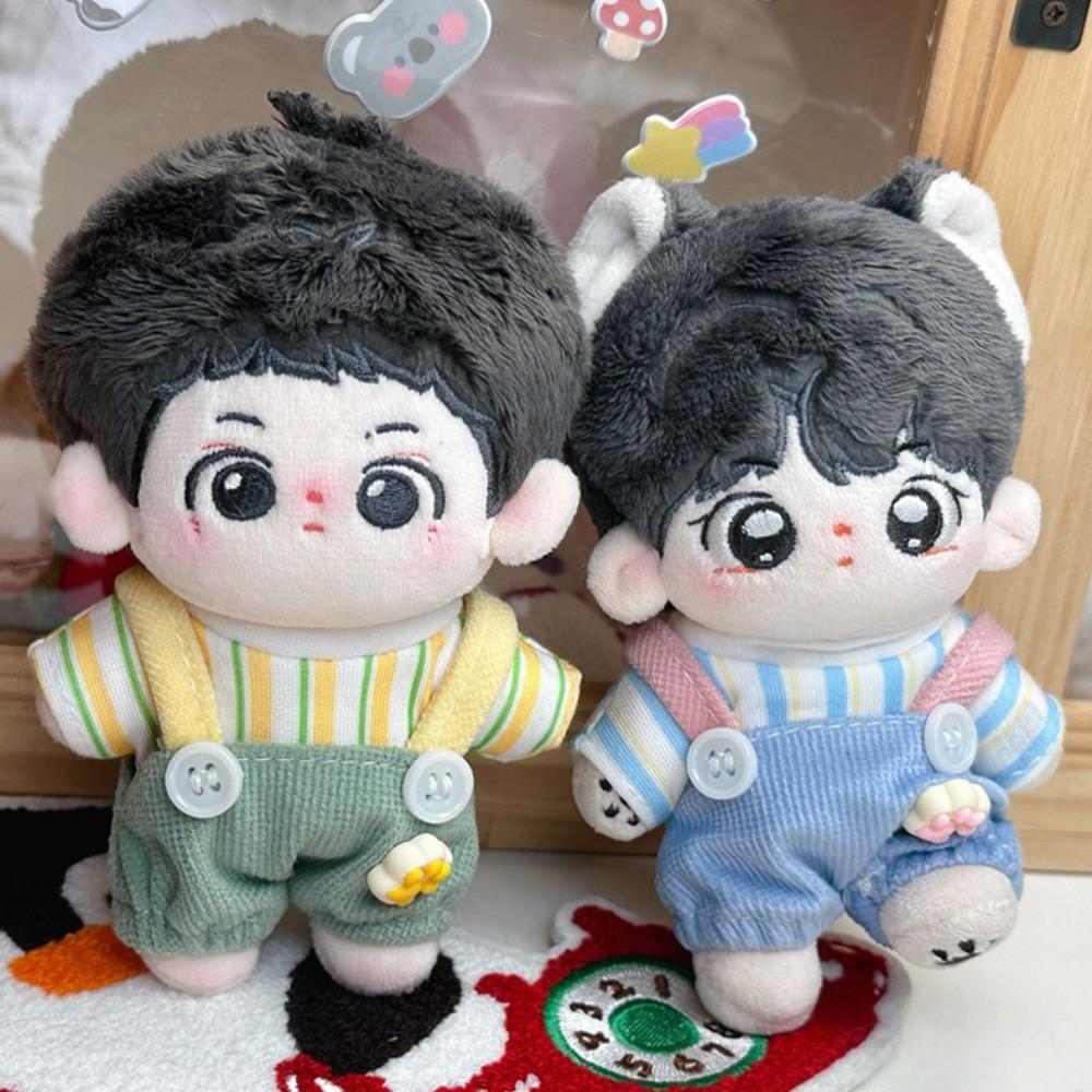 Cat Paw Pants 10cm Cotton Doll Clothes Suit Doll Dress Up Set Doll Clothes Outfit  Children's Gift