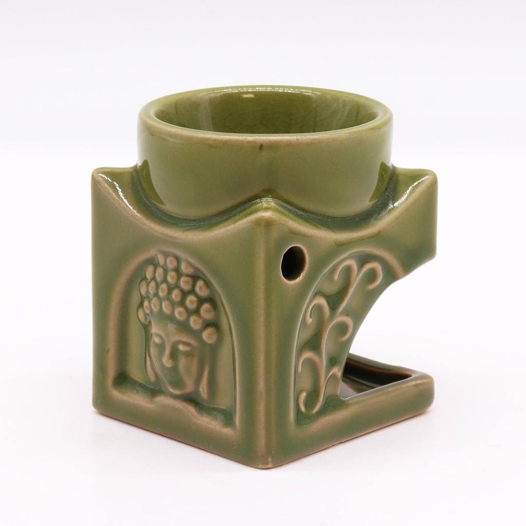 Buddha Fragrance Oil Burner - Light Jade