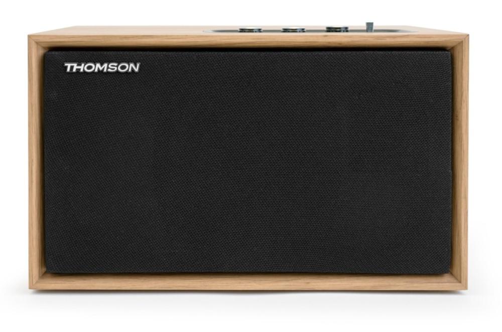 Thomson WS302 - Holz-Bluetooth-Lautsprecher, Thomson