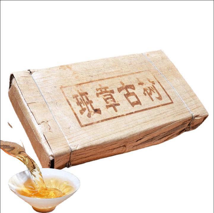 Tè Pu'er Yunnan Tè Ban Zhang Albero Antico Mattoni di Tè Grandi 1000g/2.2lb