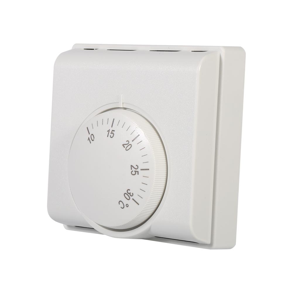 220V kambario mechaninis temperatūros valdiklio termostato jungiklis centriniam oro kondicionavimui Naujas