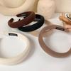Thick Sponge Hairband Women's Elegant Head Band Makeup Face Wash Hair Hoop Fashion Hair Accessories