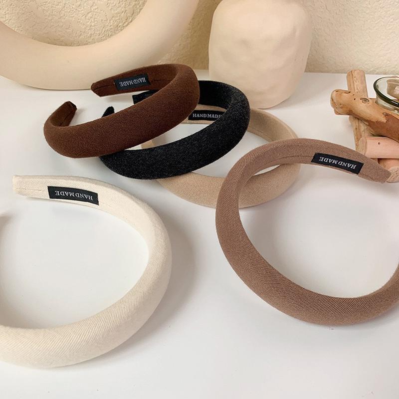 Thick Sponge Hairband Women's Elegant Head Band Makeup Face Wash Hair Hoop Fashion Hair Accessories