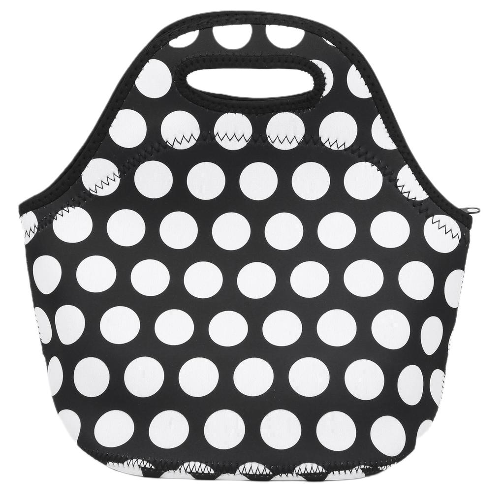Insulated Thermal Lunch Bag Waterproof Neoprene Lunch Box Handbag for Picnic CampingBig Colored