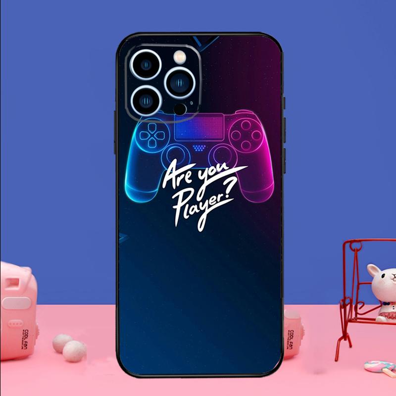 Cool Gaming Controller Phone Case For iPhone 17 16 15 14 13 11 12 Pro Max Plus 13 12 mini 16e 17 Air Bumper Cover